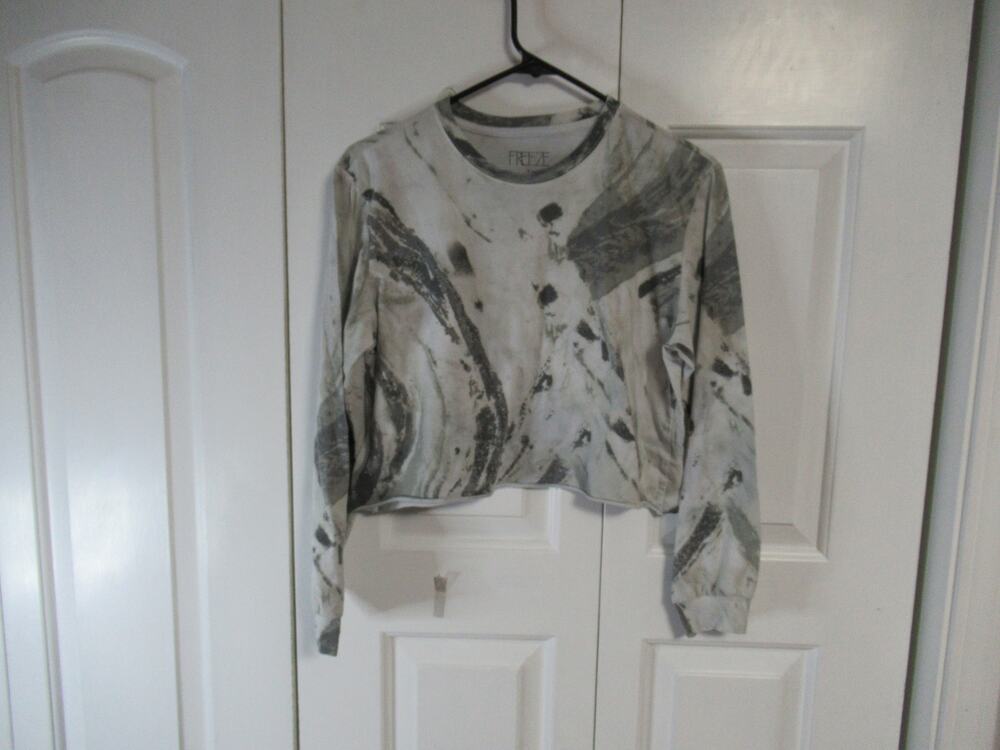 Freeze Grey Croptop